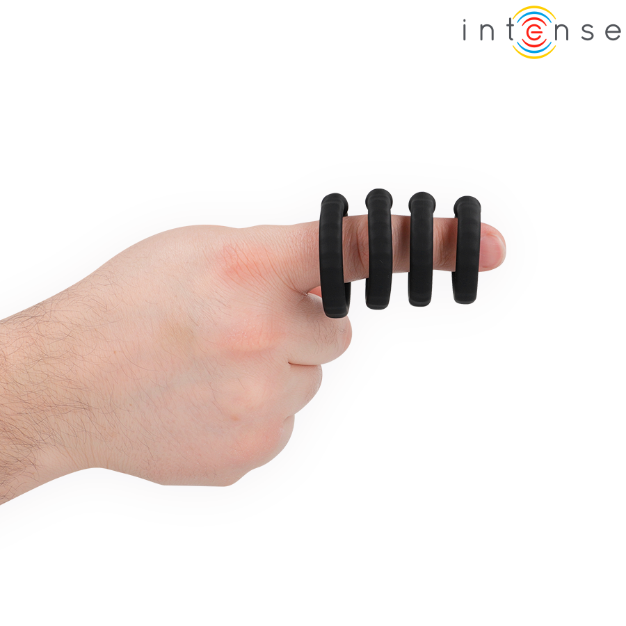 INTENSE - MICHIEL SET OF 4 PENIS RINGS MODEL 10