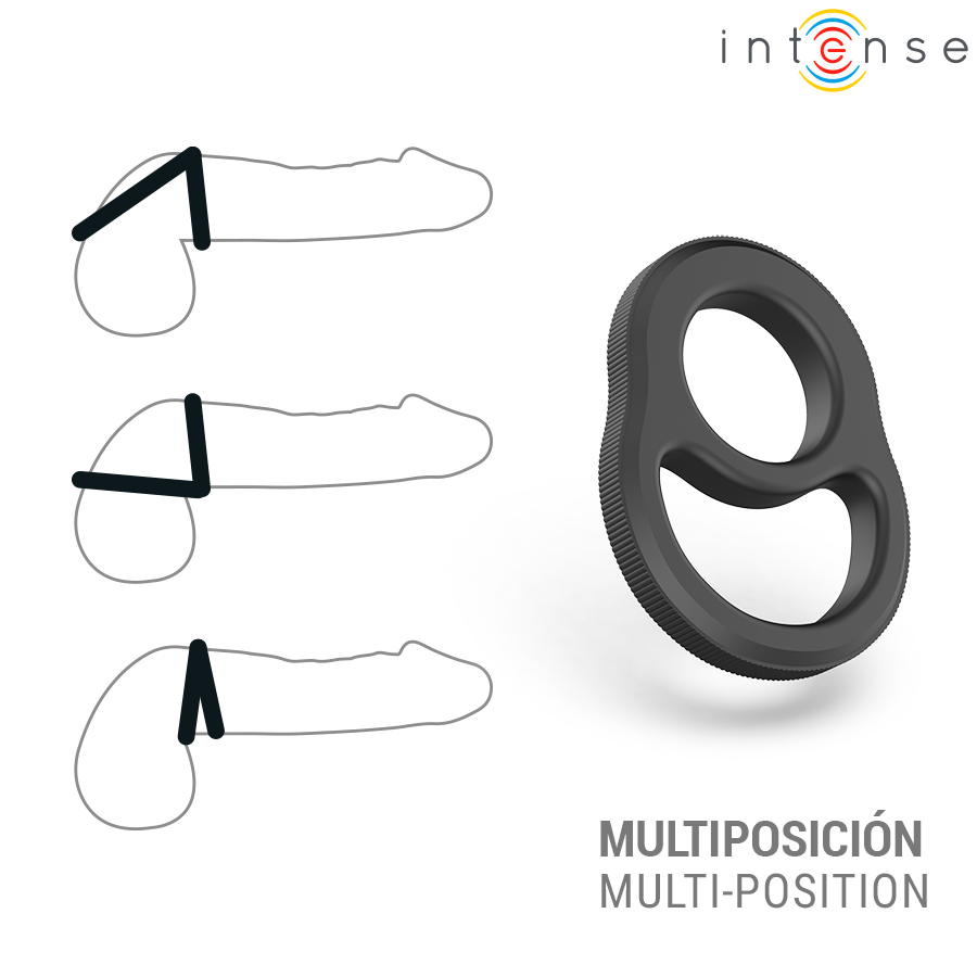 INTENSE - RICHARD DOUBLE PENIS RING MODEL 1