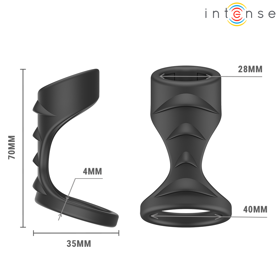 INTENSE - RORY ADJUSTABLE PENIS RING MODEL 5