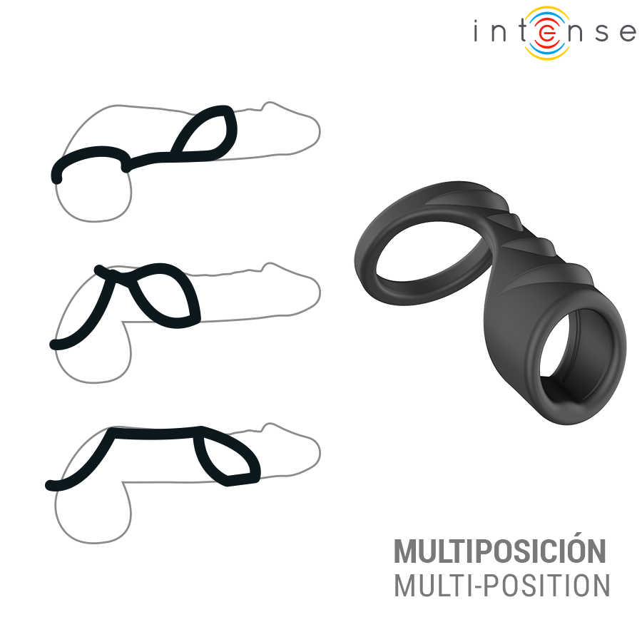 INTENSE - RORY ADJUSTABLE PENIS RING MODEL 5