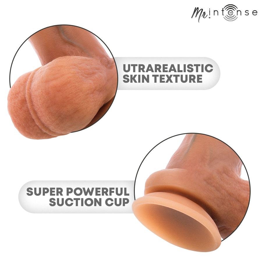 MR INTENSE - GARY XL ULTRA-REALISTIC SILICONE COCK WITH TESTICLES 25.5 CM -Ø- 5.1 CM