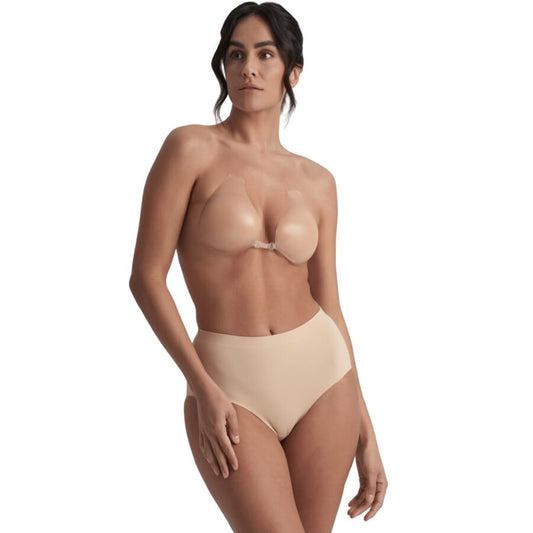 BYE-BRA - SILIKONKUPPOR BEIGE KUPPA C