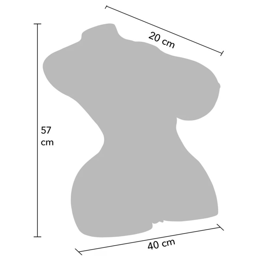 HIDDEN DESIRE - MILKING MEGA SLUT FEMALE MASTURBATOR TORSO 22 KG