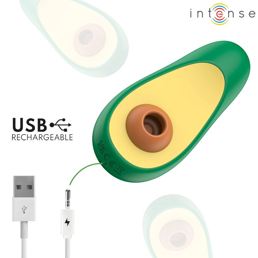 INTENSE - WAKI AVOCADO CLITORAL SUCTION STIMULATOR