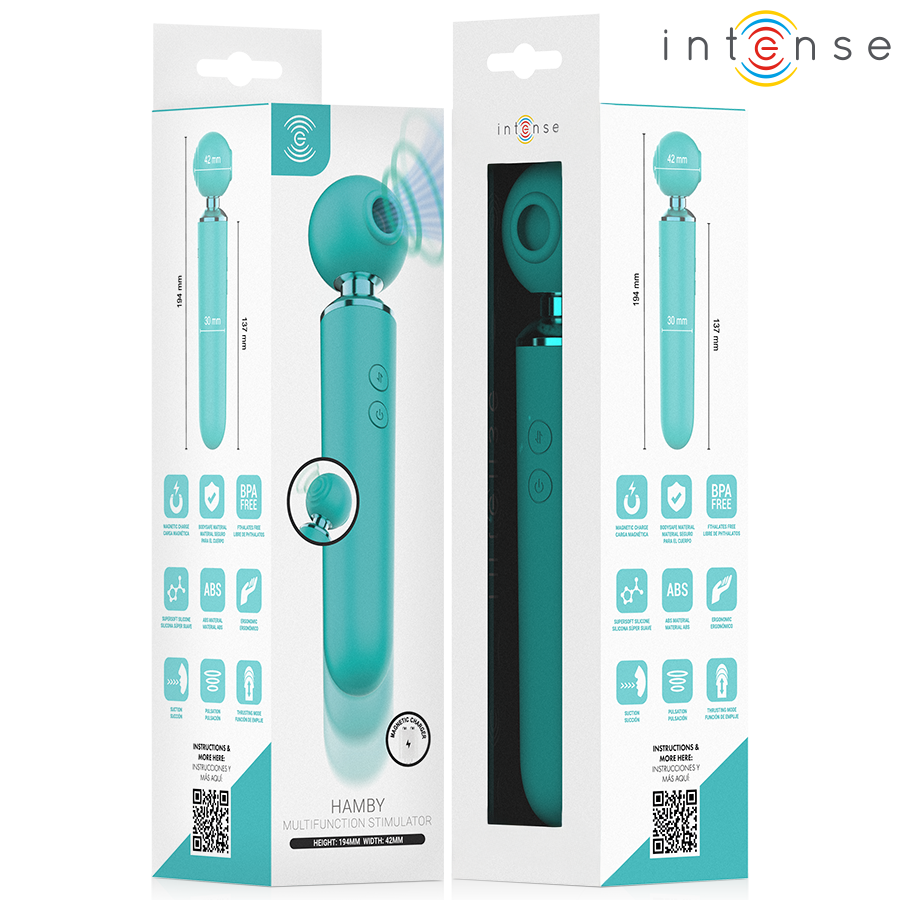 INTENSE - HAMBY MULTIFUNCTION SUCTION AND VIBRATION STIMULATOR