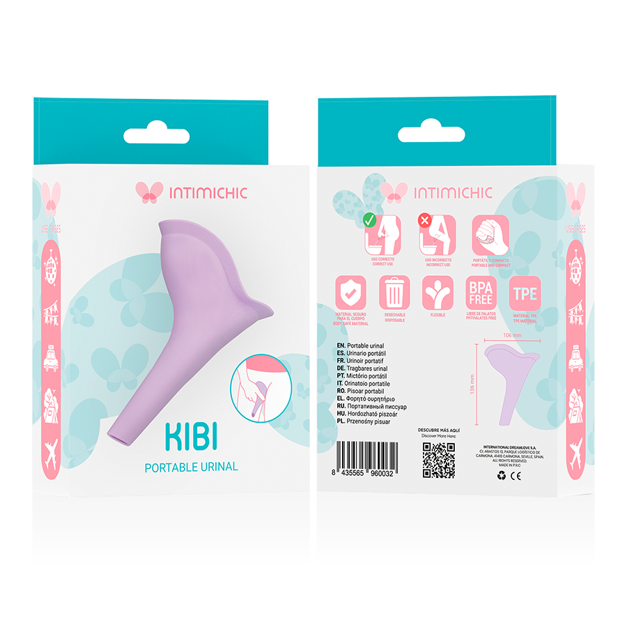 INTIMICHIC - KIBI DISPOSABLE PORTABLE URINAL