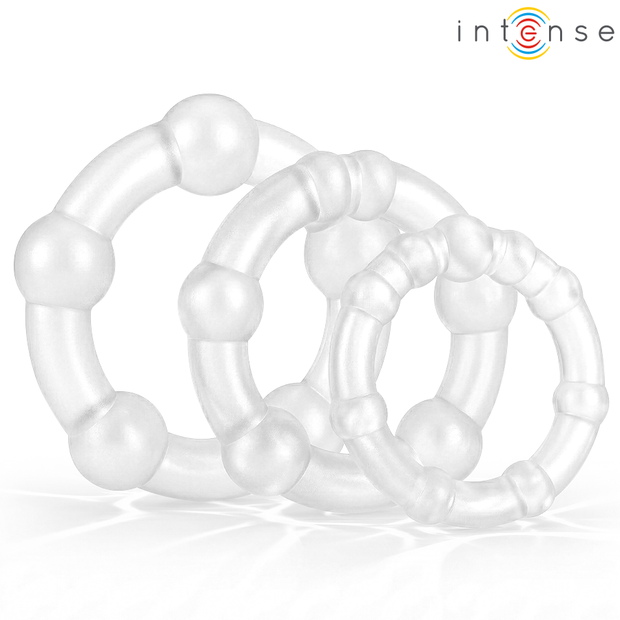 INTENSE - BOURNE SET OF 3 PENIS RING