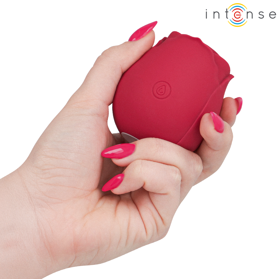 INTENSE - CAMELLIA CLITORAL SUCTION ROSE BY WAVES BORDEAUX