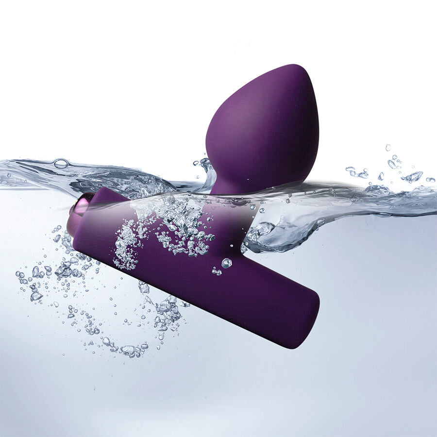 ROCKS-OFF - NOVA ASTRYX RECHARGEABLE PREMIUM & POWERFUL ANAL PLUG 16 FUNCTION PURPLE