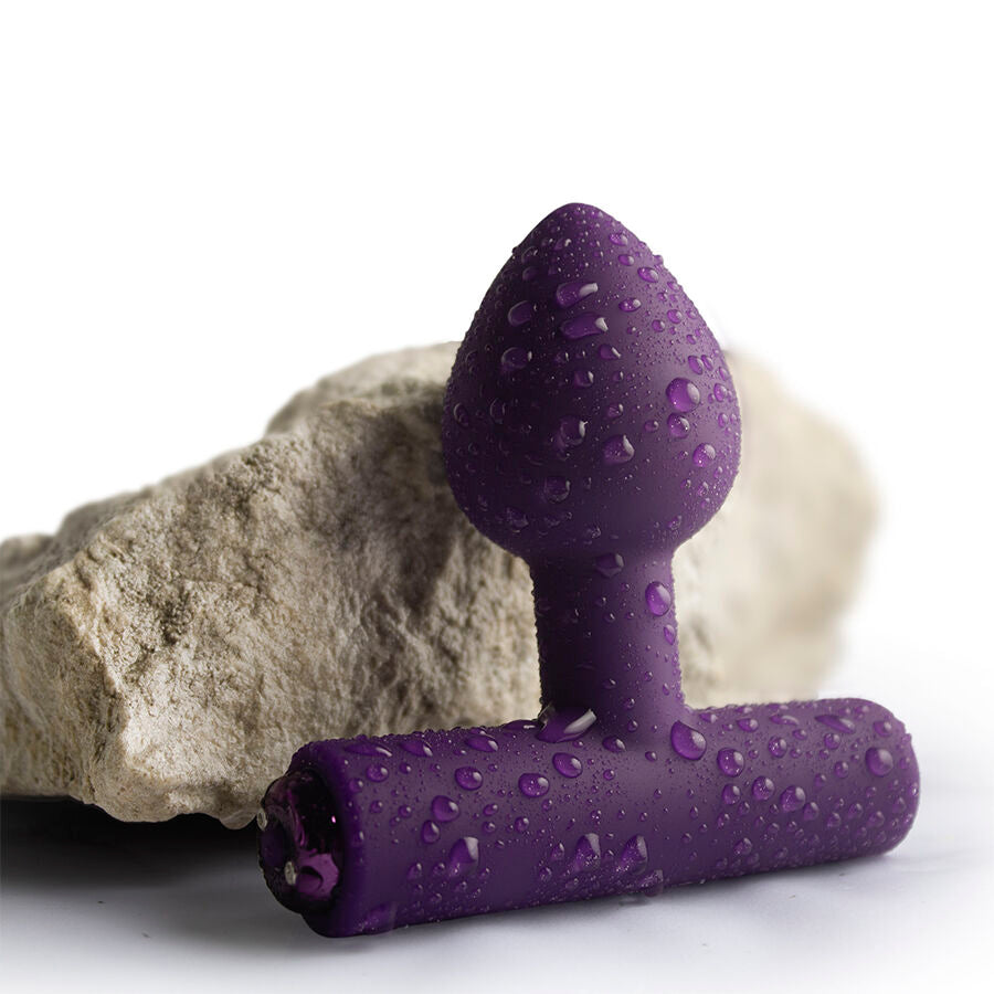 ROCKS-OFF - NOVA ASTRYX RECHARGEABLE PREMIUM & POWERFUL ANAL PLUG 16 FUNCTION PURPLE