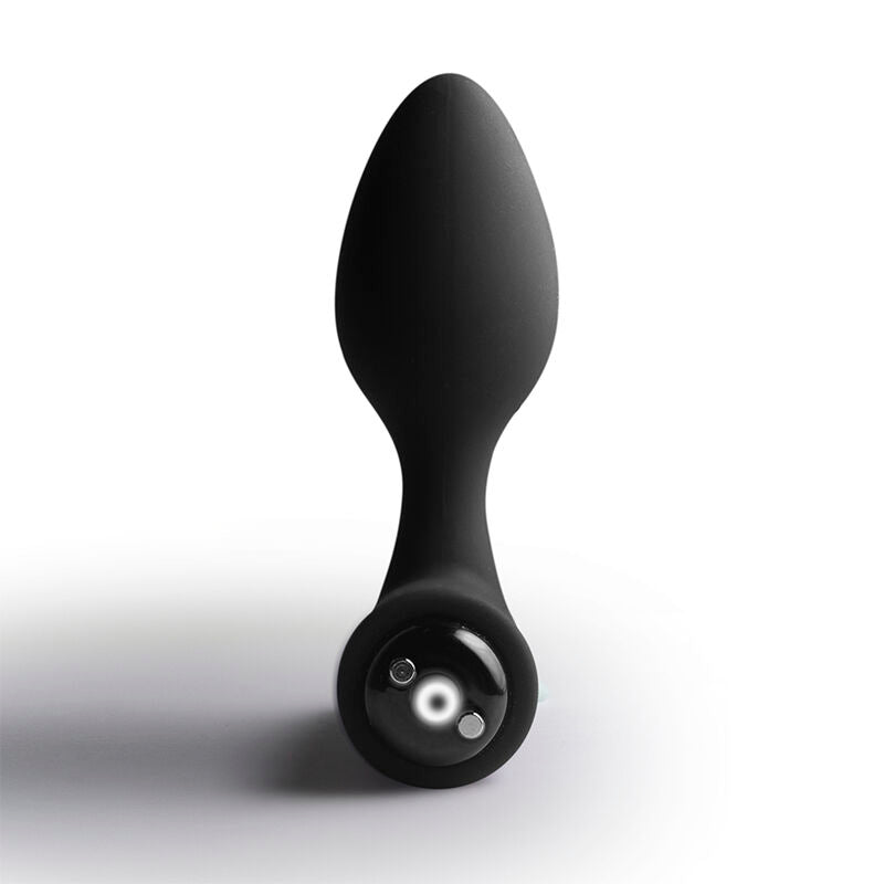 ROCKS-OFF - NOVA SOLARIS RECHARGEABLE SLIM & POWERFUL ANAL PLUG 16 FUNCTION BLACK