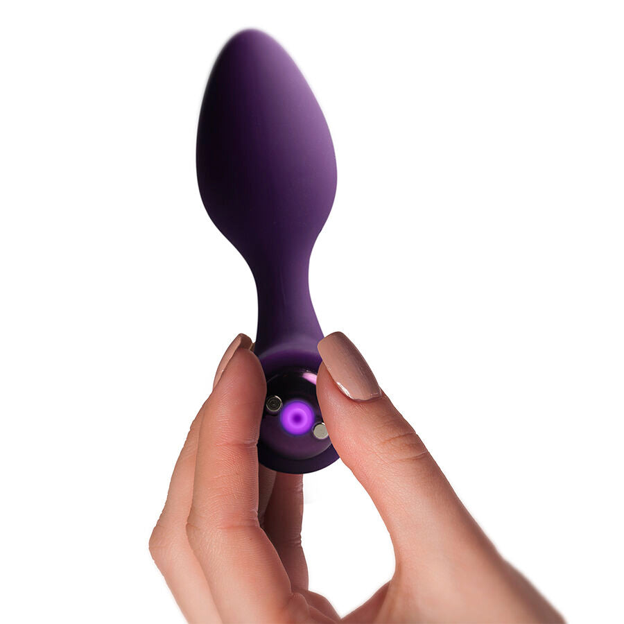ROCKS-OFF - NOVA SOLARIS RECHARGEABLE SLIM & POWERFUL ANAL PLUG 16 FUNCTION PURPLE