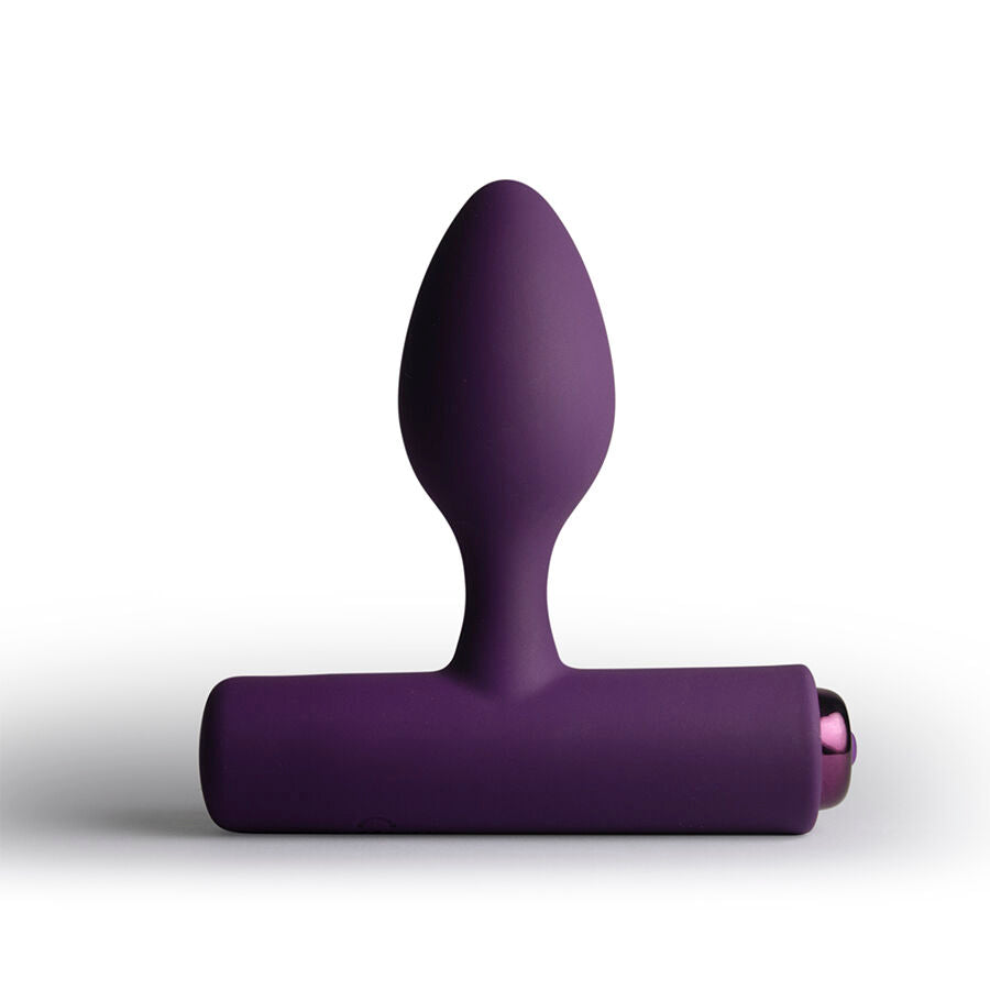 ROCKS-OFF - NOVA SOLARIS RECHARGEABLE SLIM & POWERFUL ANAL PLUG 16 FUNCTION PURPLE