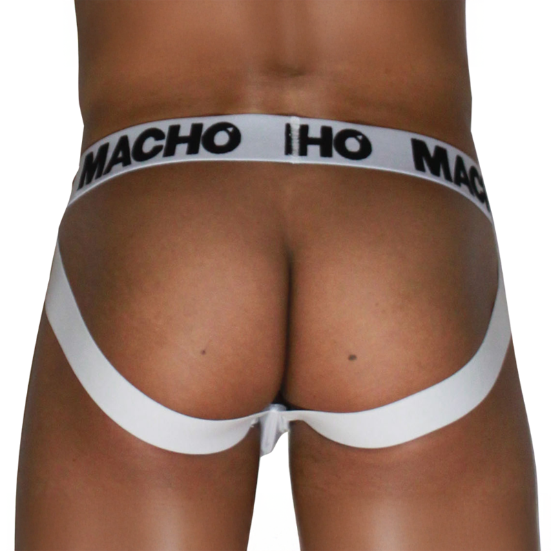MACHO - MX29BL JOCK WHITE + WHITE S