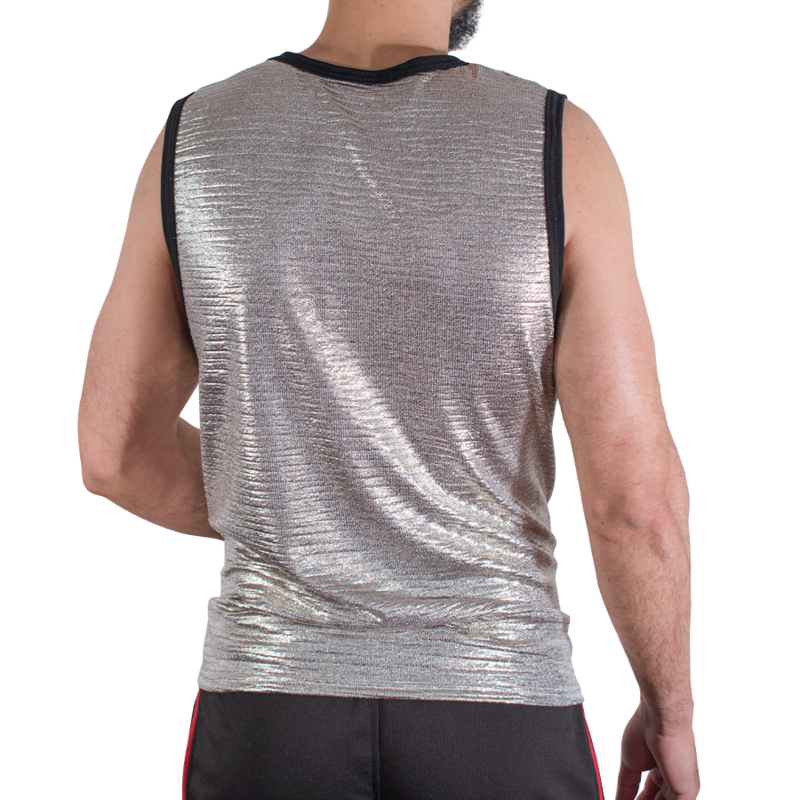 MACHO - FINE GLITTER T-SHIRT L/XL