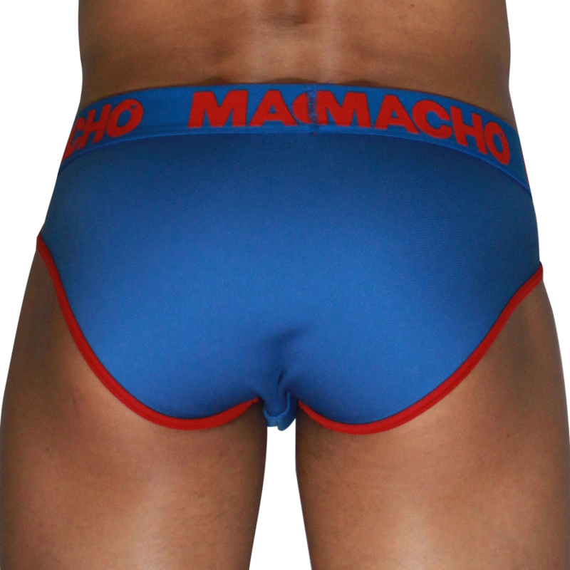MACHO - MCH005 CLASSIC SLIP BLUE + RED XL