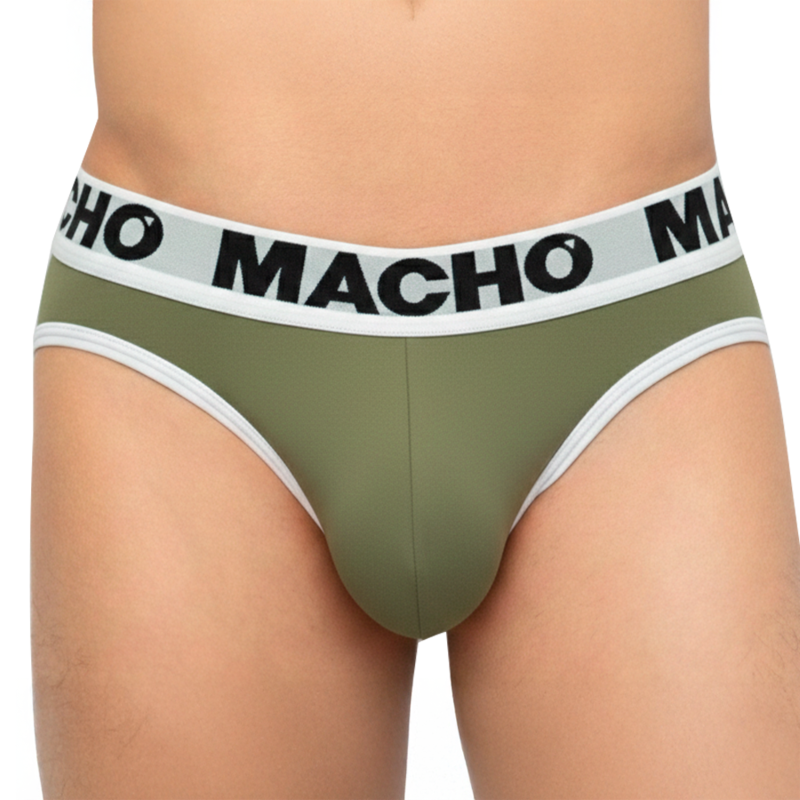 MACHO - MCH013 MILITARY GREEN SLIP XL