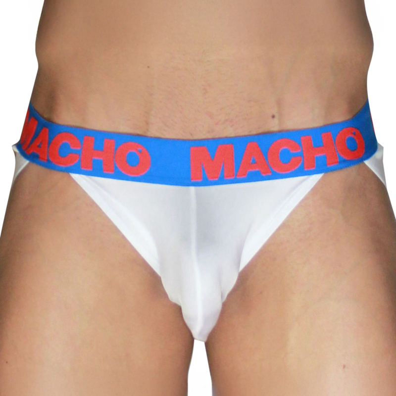 MACHO -  MX29AZ WHITE JOCK + DARK BLUE XL