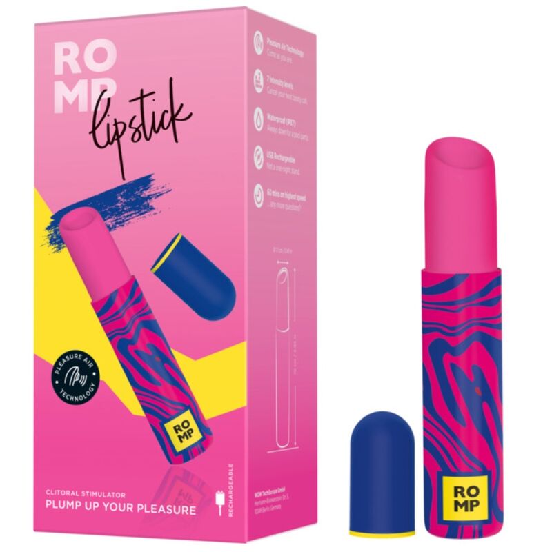 ROMP - CLITORAL STIMULATING LIPSTICK 7 LEVELS