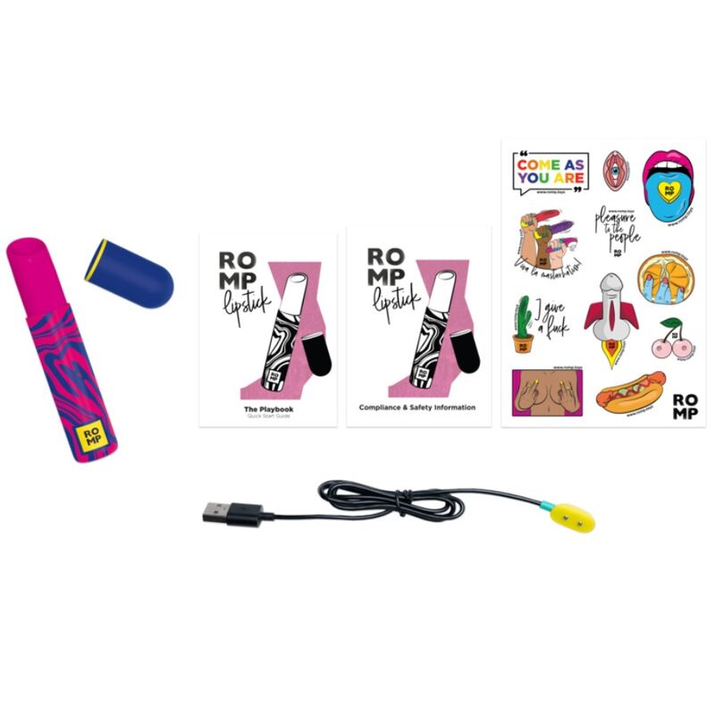 ROMP - CLITORAL STIMULATING LIPSTICK 7 LEVELS