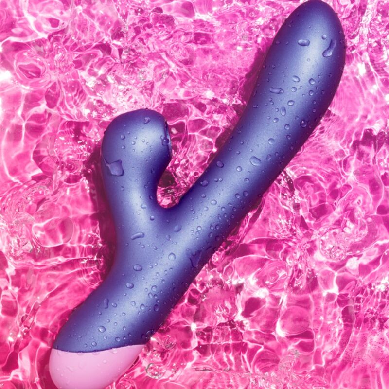 ROMP - PULSE RABBIT DUAL G-SPOT VIBRATOR ELECTRIC BLUE