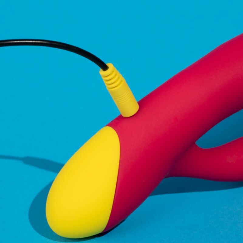ROMP - JAZZ RECHARGEABLE RABBIT VIBRATOR RED