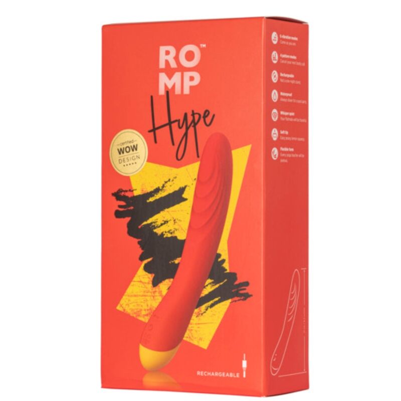 ROMP - HYPE MULTIFUNCTION G-SPOT VIBRATOR RED