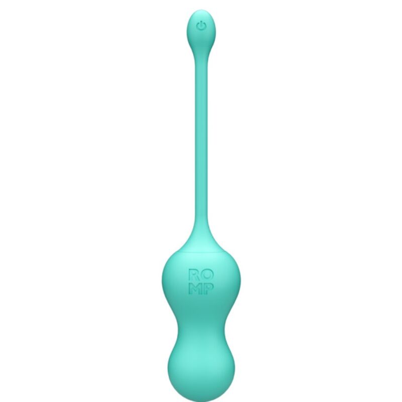 ROMP - CELLO MULTIFUNCTION VIBRATING EGG TURQUOISE REMOTE CONTROL