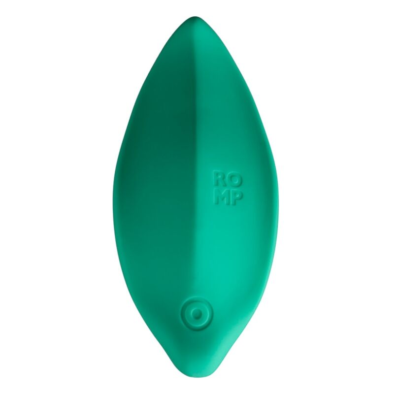ROMP - WAVE VIBRATOR CLITORAL STIMULATOR ERGONOMIC SHAPE AQUA GREEN