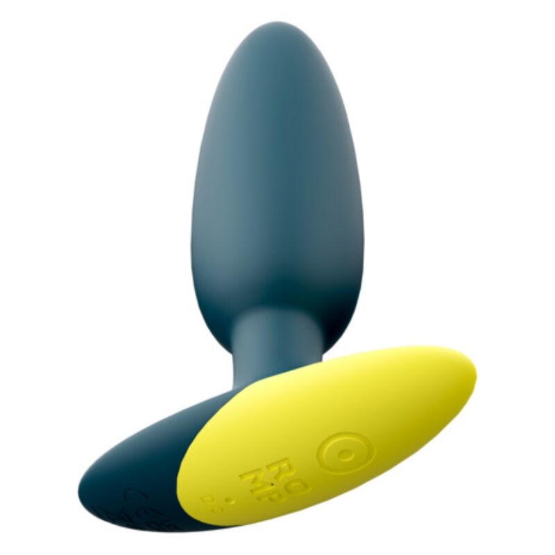 ROMP - BASS PLUG ANAL VIBRATOR 10 CM GREEN