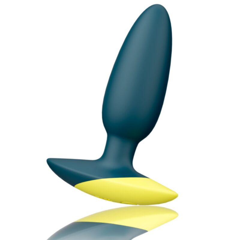 ROMP - BASS PLUG ANAL VIBRATOR 10 CM GREEN