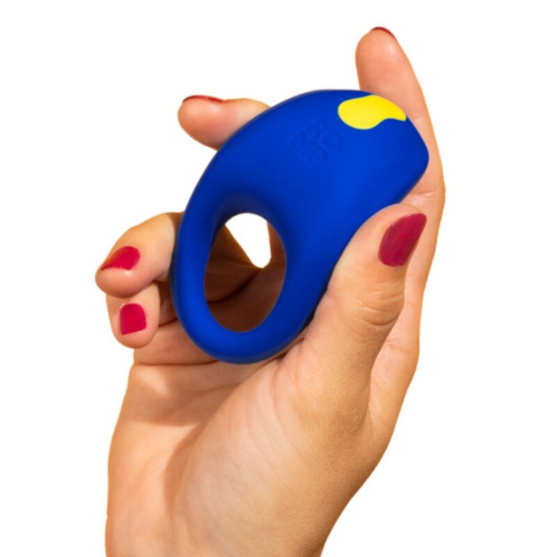 ROMP - JUKE SILICONE PENIS RING WITH CLITORAL STIMULATION VIBRATOR
