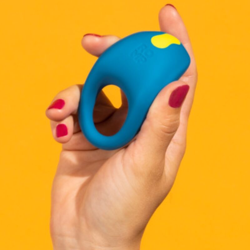 ROMP - JUKE SILICONE PENIS RING WITH CLITORAL STIMULATION VIBRATOR