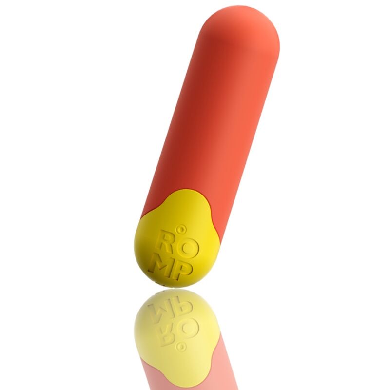 ROMP - RIOT MULTIFUNCTION VIBRATING BULLET ORANGE + YELLOW