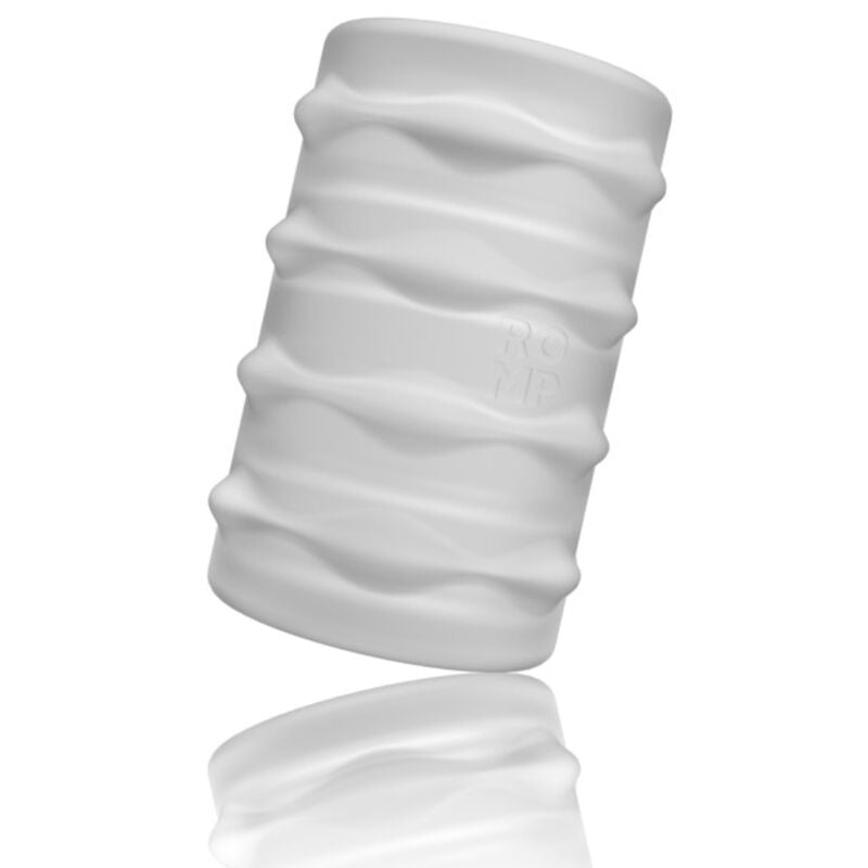 ROMP - MOSH TRANSPARENT MALE MASTURBATOR WITH 6 CM REVERSBLE SHEATH