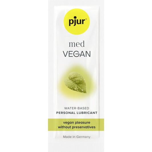 PJUR - MED VEGAN GLIDE WATER BASED LUBRICANT 2 ML