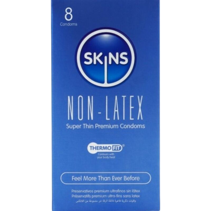 SKINS - LATEX-FREE CONDOMS PACK OF 8