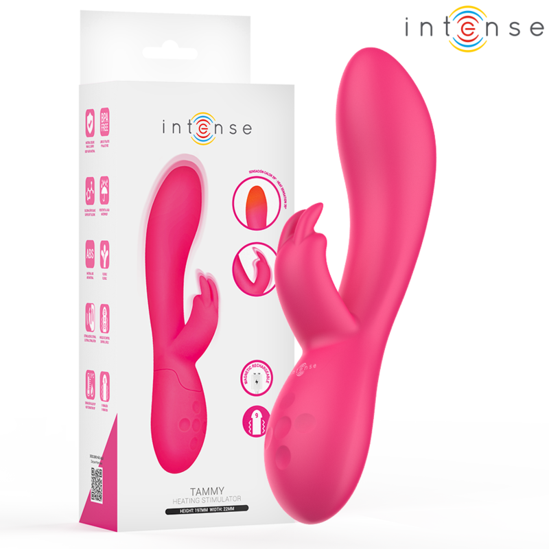 INTENSE - TAMMY RABBIT STIMULATOR WITH HEAT