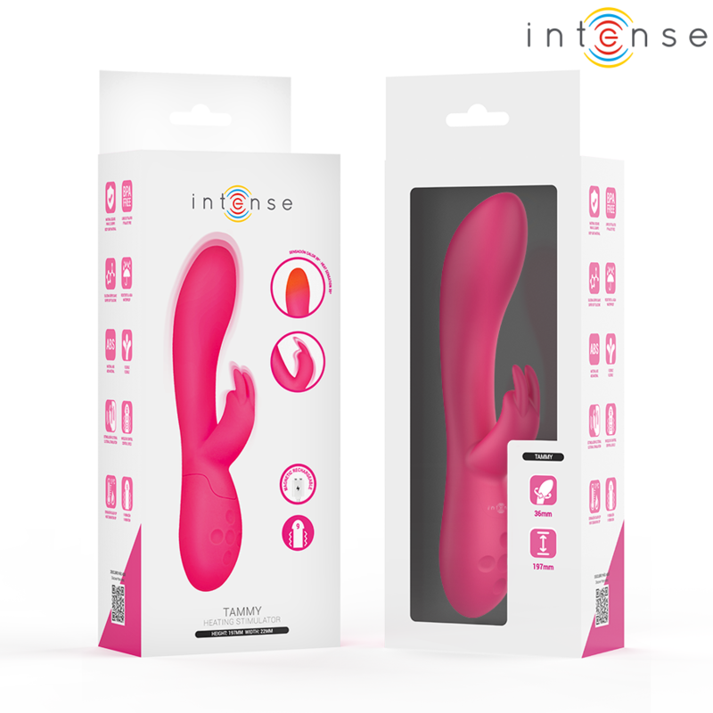 INTENSE - TAMMY RABBIT STIMULATOR WITH HEAT