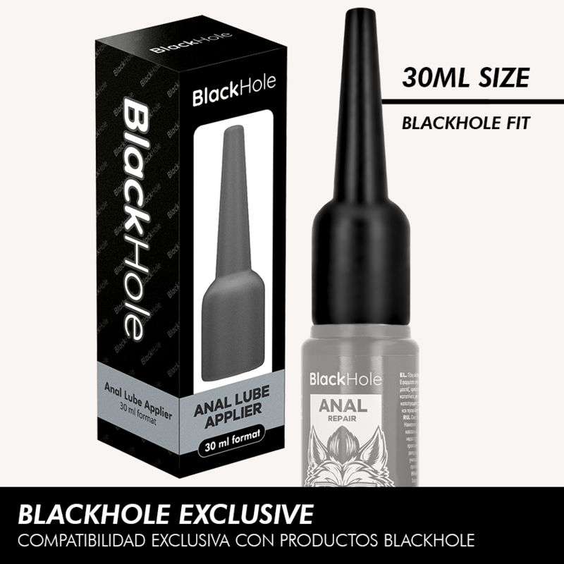 BLACK HOLE - ANAL LUBE APPLIER S SIZE 30 ML