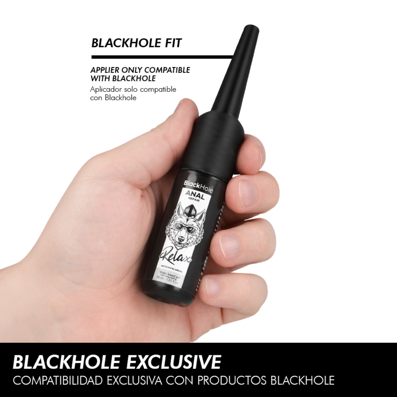 BLACK HOLE - ANAL LUBE APPLIER S SIZE 30 ML