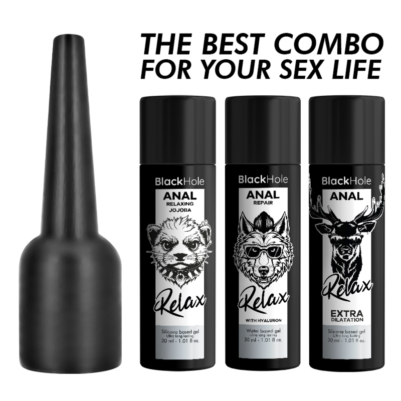 BLACK HOLE - ANAL LUBE APPLIER S SIZE 30 ML