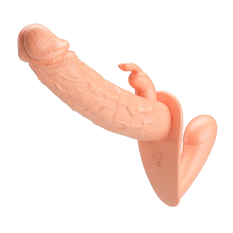 BAILE - CHARLOTTE HOLLOW DOUBLE PENETRATION STRAP-ON FLESH