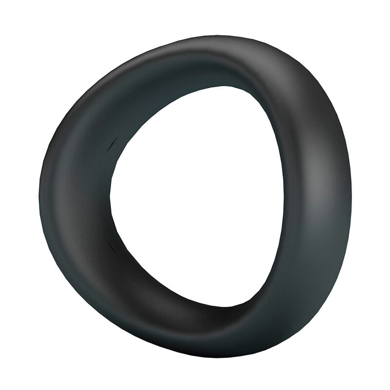 CRAZY BULL - VALEN ERGONOMIC SILICONE COCK RING BLACK