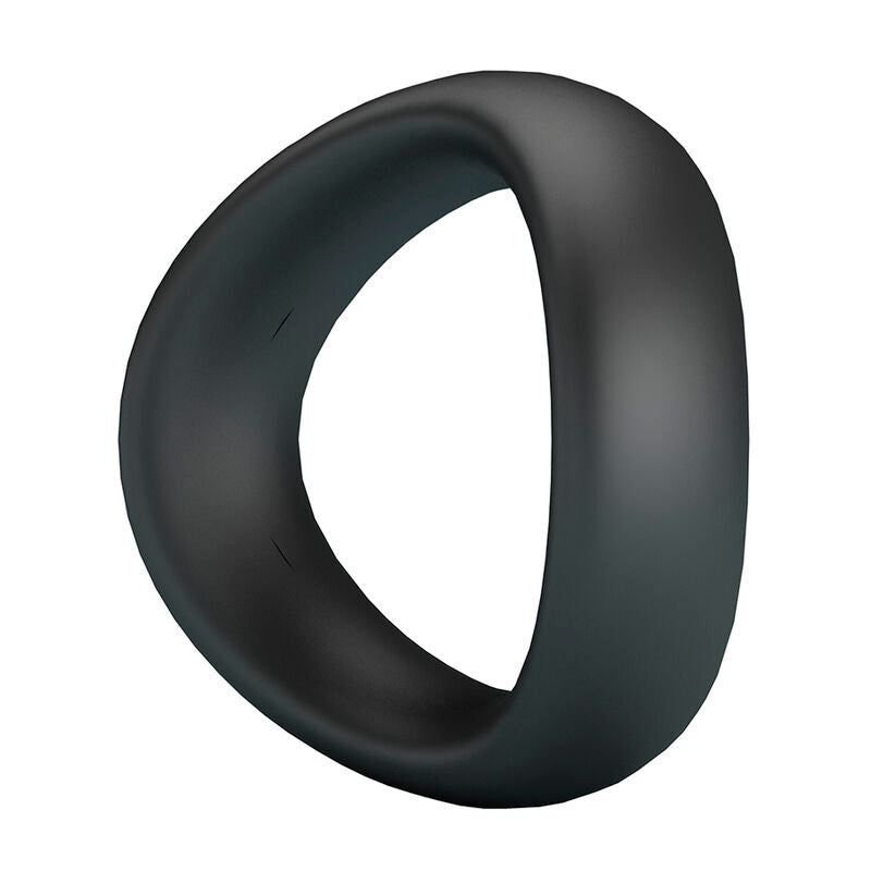 CRAZY BULL - VALEN ERGONOMIC SILICONE COCK RING BLACK