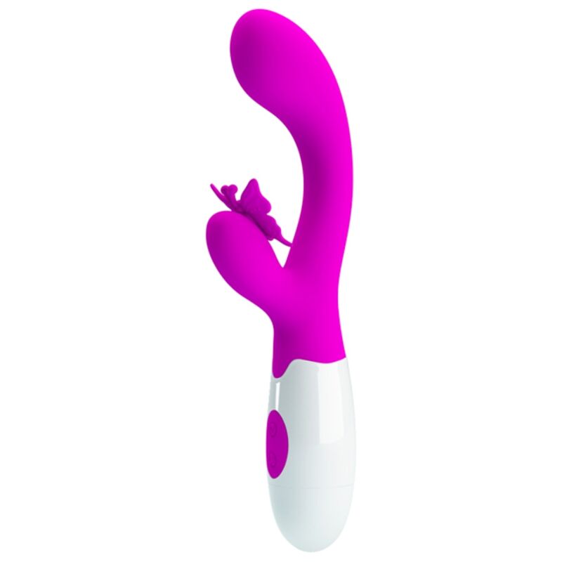 PRETTY LOVE - BUTTERFLY KISS 30 FUNCTION RABBIT VIBRATOR PURPLE