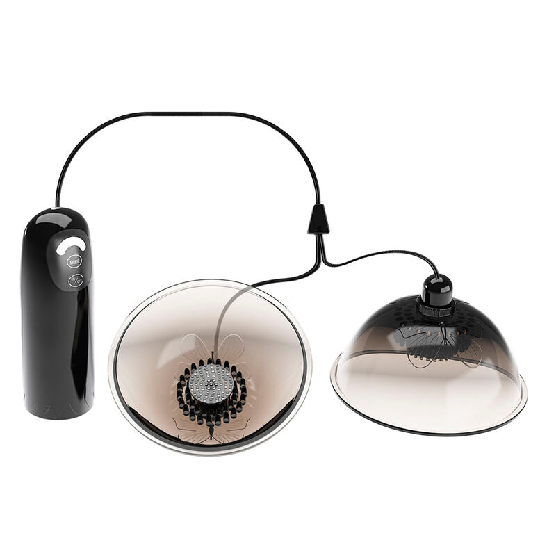 PRETTY LOVE - ROTATING NIPPLE SUCTION STIMULATOR BLACK