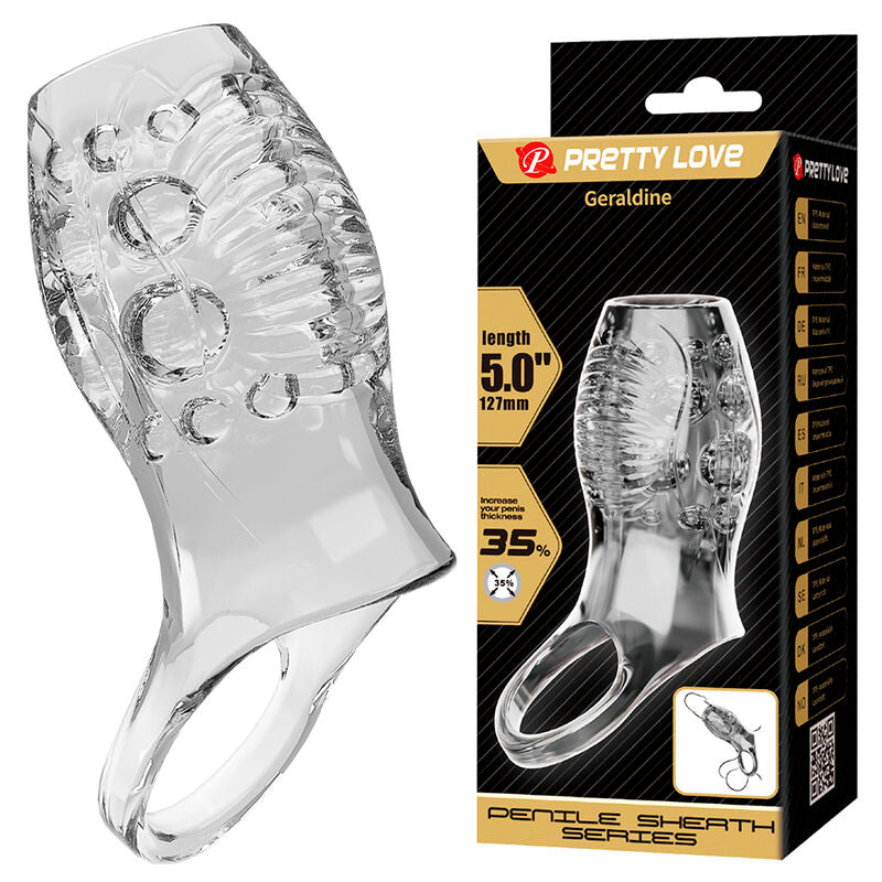 PRETTY LOVE - GERALDINE THICKENING TEXTURED TRANSPARENT FUNDA