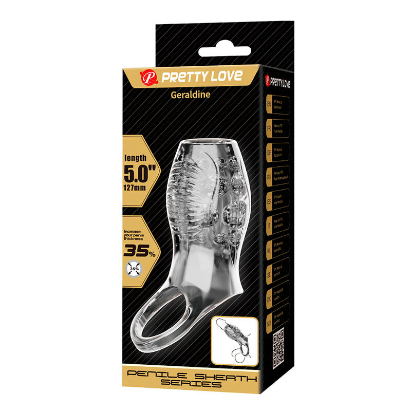PRETTY LOVE - GERALDINE THICKENING TEXTURED TRANSPARENT FUNDA