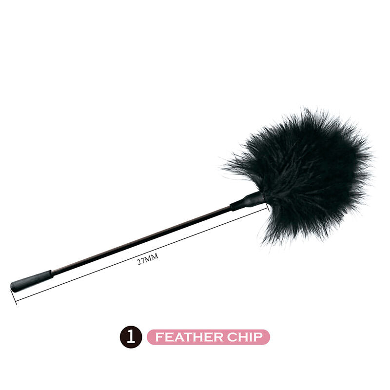 PRETTY LOVE - 8 PIECE BDSM KIT BLACK